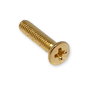 Boston PS-01-GD pickup schroeven, 12 x 2,6 mm, gold 6 stuks