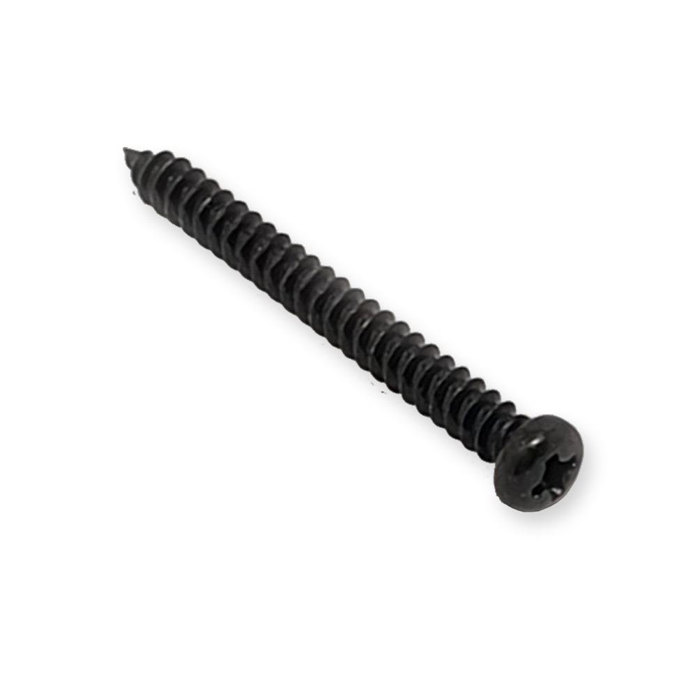 Boston PS-10-B pickup schroeven, 25 x 2,6 mm, zwart 6 stuks