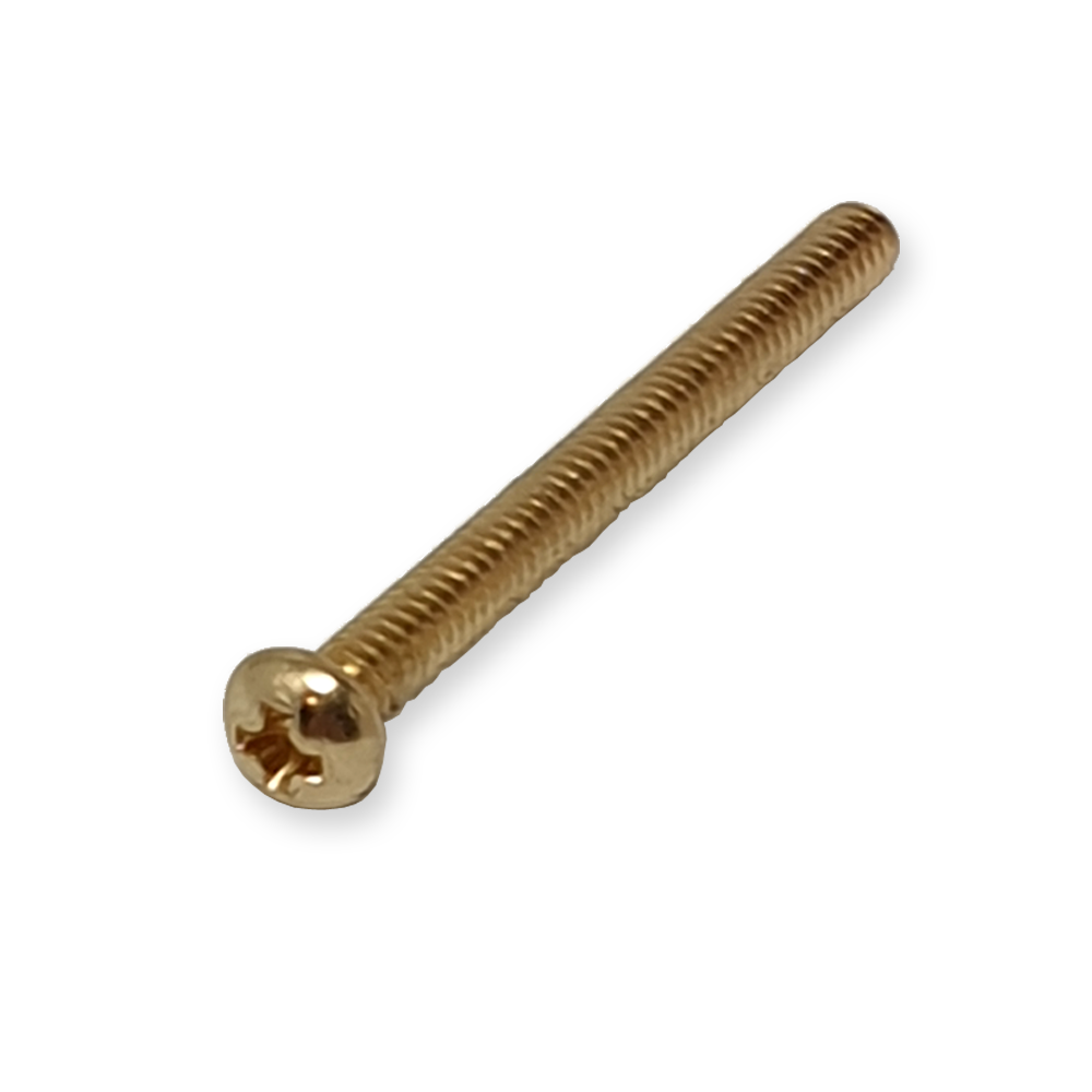 Boston PS-17-GD humbucker pickup schroeven, 26 x 2,4 mm, gold 4 st.