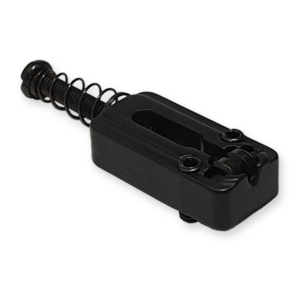 Boston brugzadels S-146-B met snaar roller, zwart