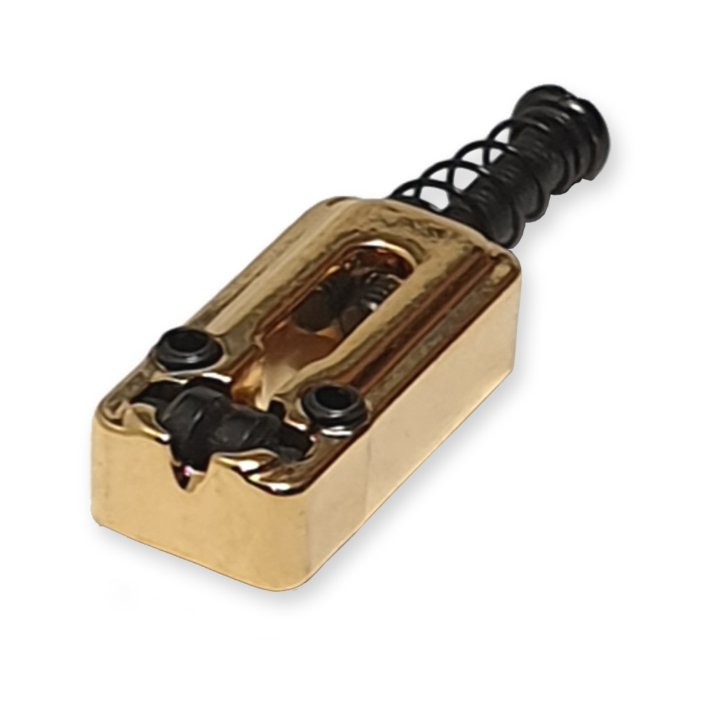 Boston brugzadels S-146-G met snaar roller, gold
