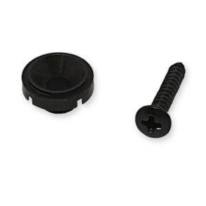 Boston SH-3-B snaargeleider button, zwart