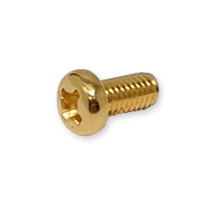 Boston SS-18-G schakelaar schroeven, 5 x 3 gold 4 stuks