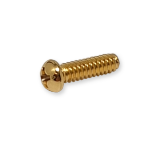 Boston SS-20-G schakelaar schroeven, USA,12 x 3,4 gold 4 stuks