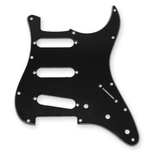 Boston ST-313-B stratocaster slagplaat zwart, 3 x single coil