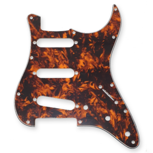 Boston ST-313-MO strat slagplaat marble orange, 3 x single coil