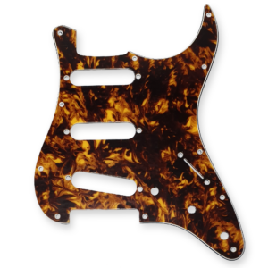 Boston ST-313-MY strat slagplaat marble yellow, 3 x single coil