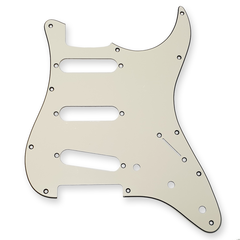 Boston ST-313-VW stratocaster slagplaat vintage white