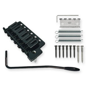 Boston T-210-B tremolo set, zwart, modern style