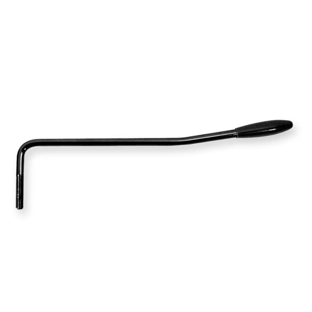 Boston TA-5-FBLB tremolo arm, 5mm, linkshandig, met zwarte knop