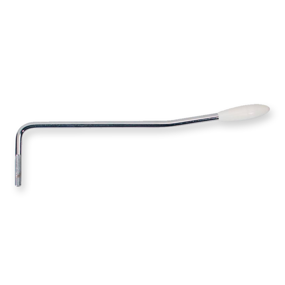 Boston TA-5-FCLW tremolo arm, 5mm, linkshandig, met witte knop