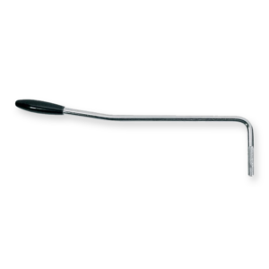 Boston TA-6-FCB tremolo arm, 5mm, 6mm schroefdraad, met zwarte knop