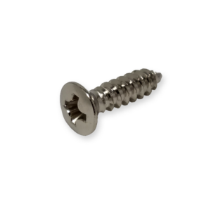 Boston TS-01-N slagplaat schroeven, 12 x 3 mm, nickel 12 st.