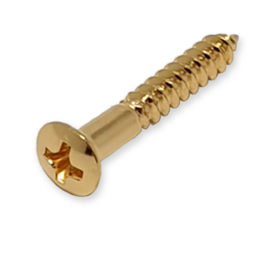 Boston WS-04-G vaste brug schroeven, 25 x 3,5 mm, gold