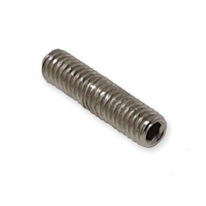 Brugzadel schroef inbus M3 x 12, chrome, 12 stuks