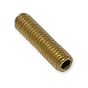 Brugzadel schroef inbus M3 x 12, gold, 12 stuks