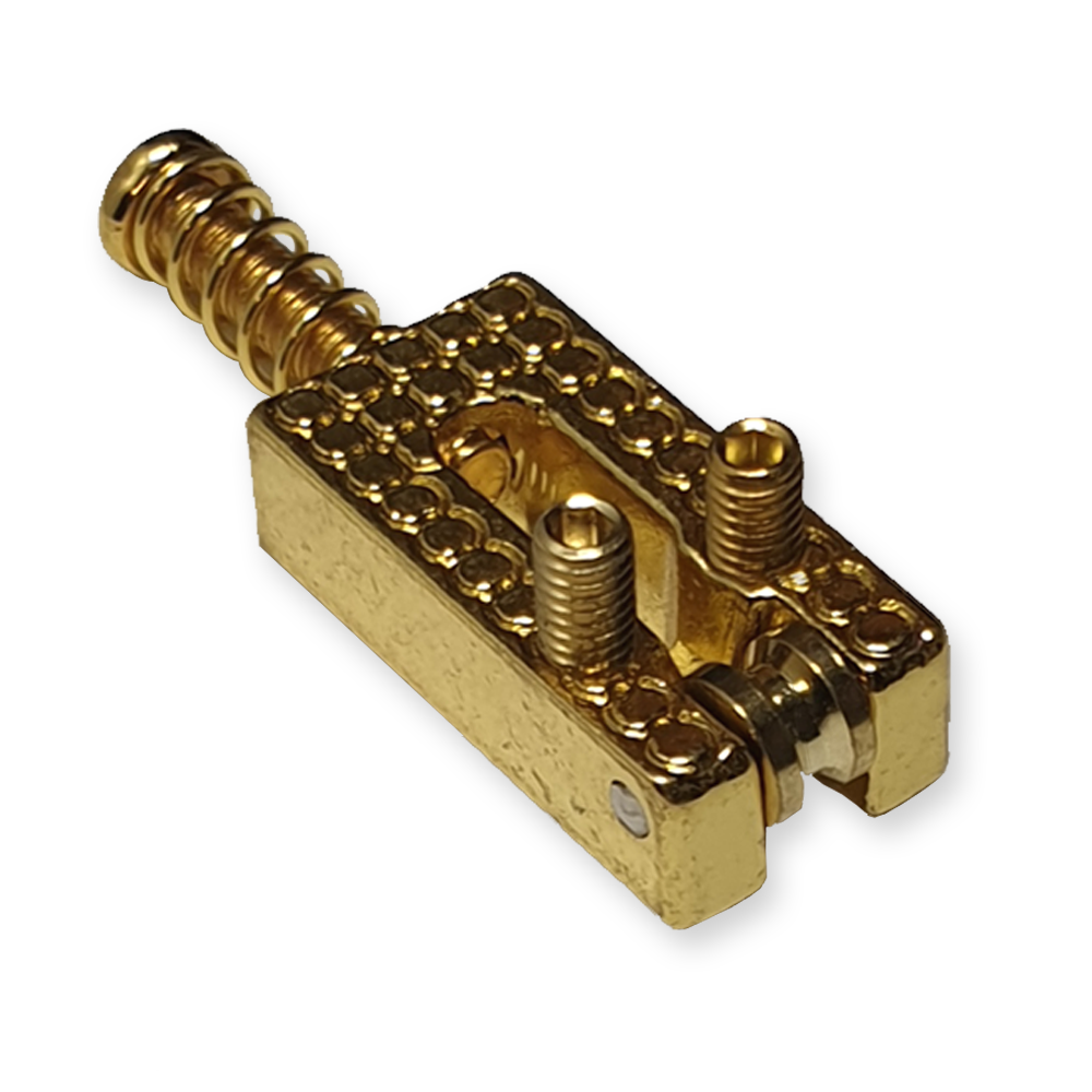 Senrhy brugzadel set met snaar roller, gold