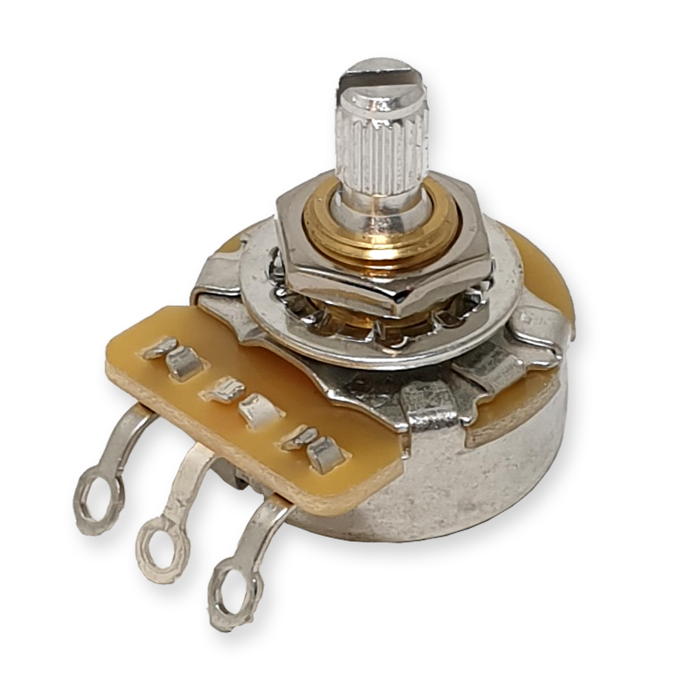 CTS 250-B55 250K potmeter, lineair, short shaft, USA model