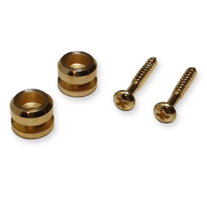 Catfish draagriem knop mini, set van 2 stuks, gold