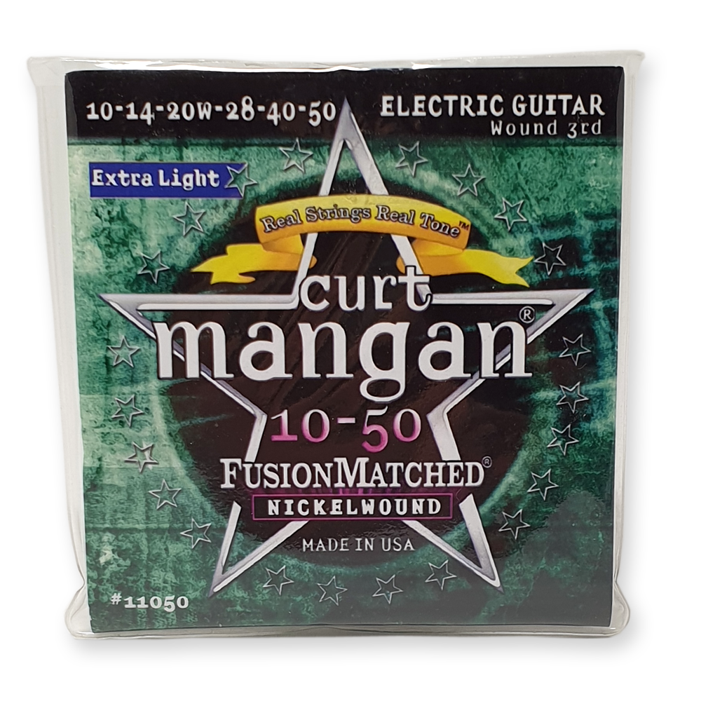 Curt Mangan 11050 nickelwound snarenset wound G 010-050