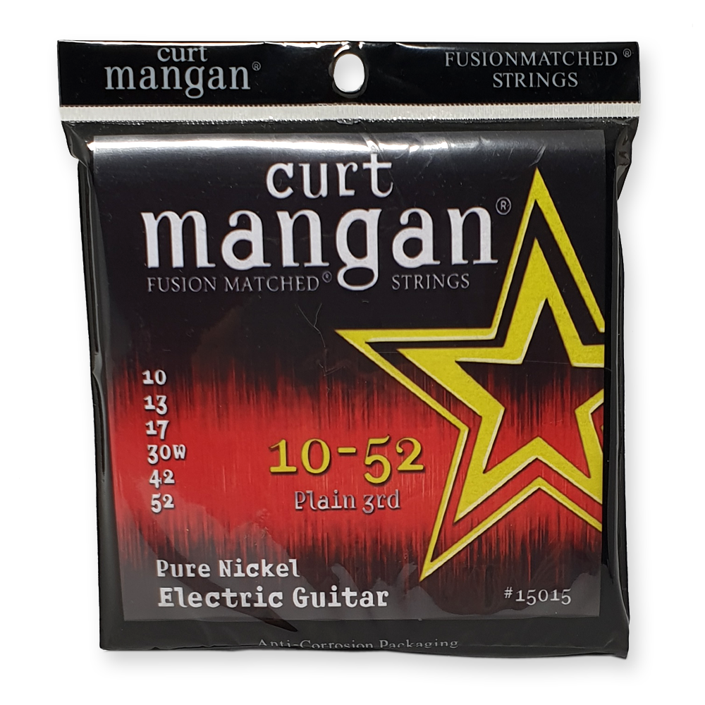 Curt Mangan 15015 pure nickel snarenset 010-052