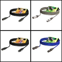 DMX512 kabels