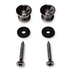 Fleor draagriem knop mini, set van 2 stuks, chrome