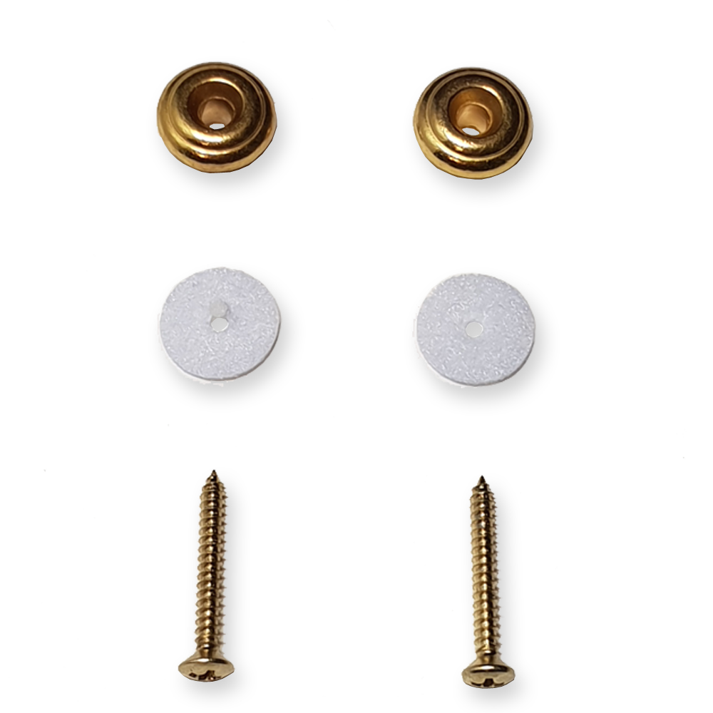 Fleor draagriem knop medium, set van 2 stuks, gold