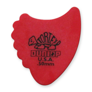Dunlop Tortex Sharkfin red 0.50 plectrum 414R50