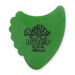 Dunlop Tortex Sharkfin green 0.88 plectrum 414R88