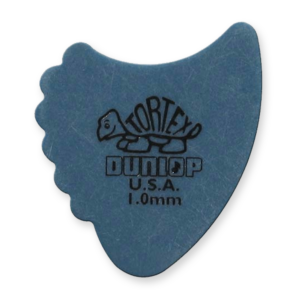 Dunlop Tortex Sharkfin blue 1.00 plectrum 414R100