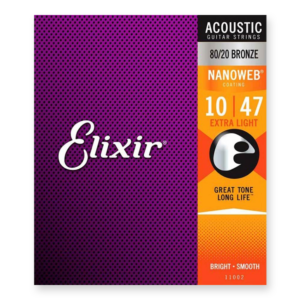 Elixir 11002 Nanoweb extra light 010-047 snarenset