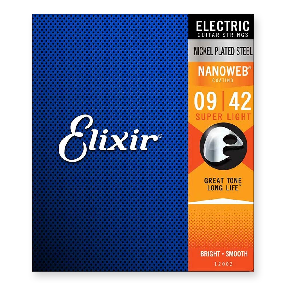 Elixir 12002 Nanoweb Super Light 009-042 snarenset