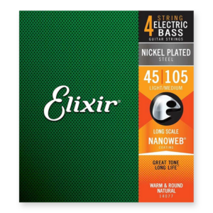 Elixir 14077 Nanoweb Light/Medium 045-105 bass snarenset