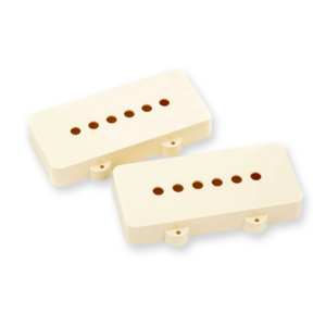 Fender Jazzmaster pickup cover set, aged white 0054442049
