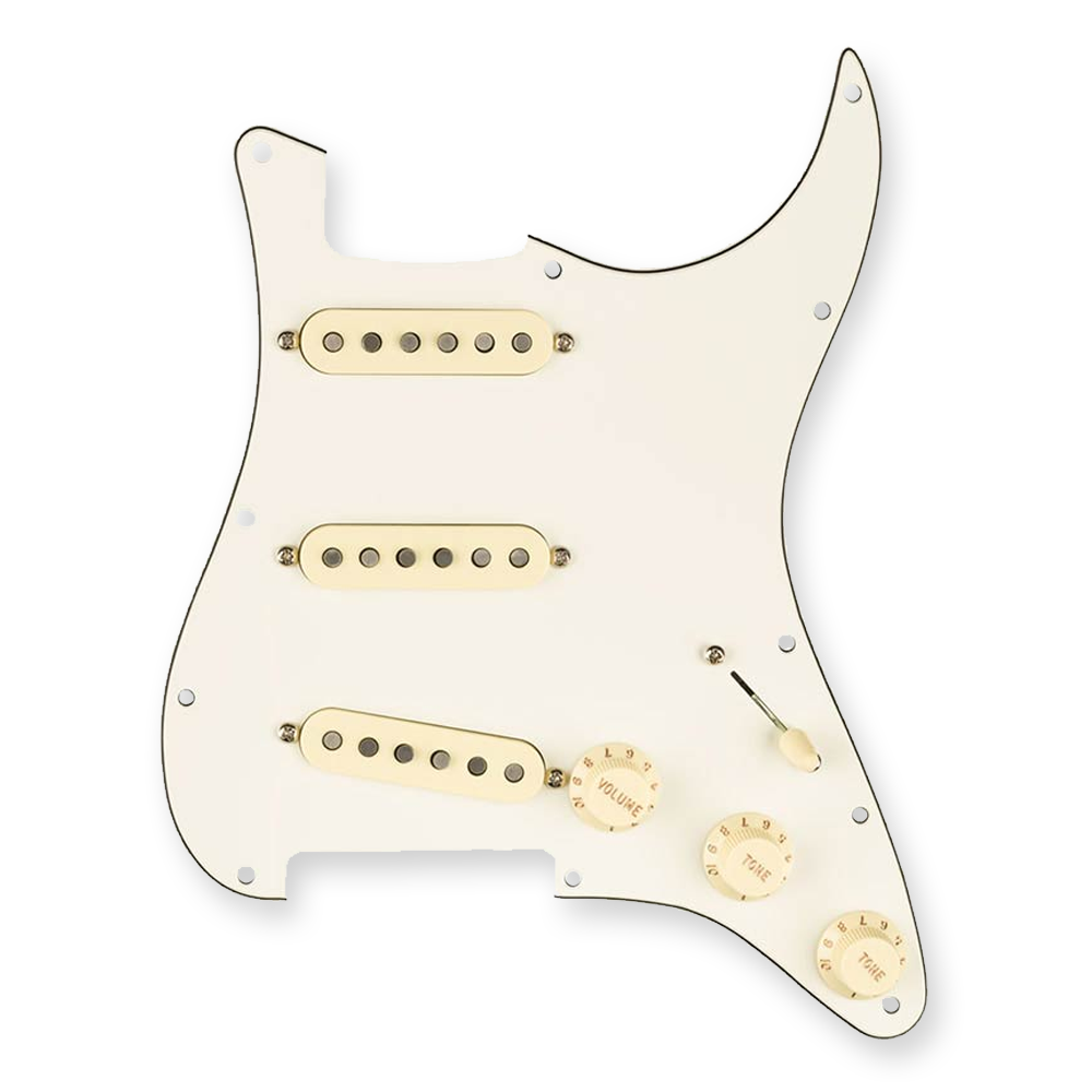 Fender pre-wired slagplaat Texas Special parchment 0992342509