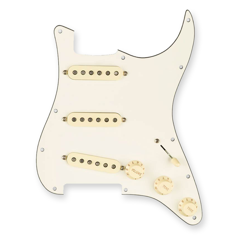 Fender pre-wired slagplaat Original '57-'62 parchment 0992345509