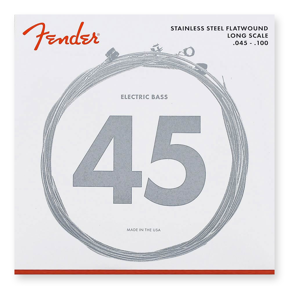 Fender 9050L flatwound bassnaren 045-100