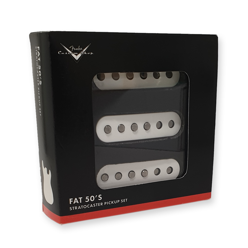 Fender Custom Shop Fat 50's strat pickup set, wit 0992113000