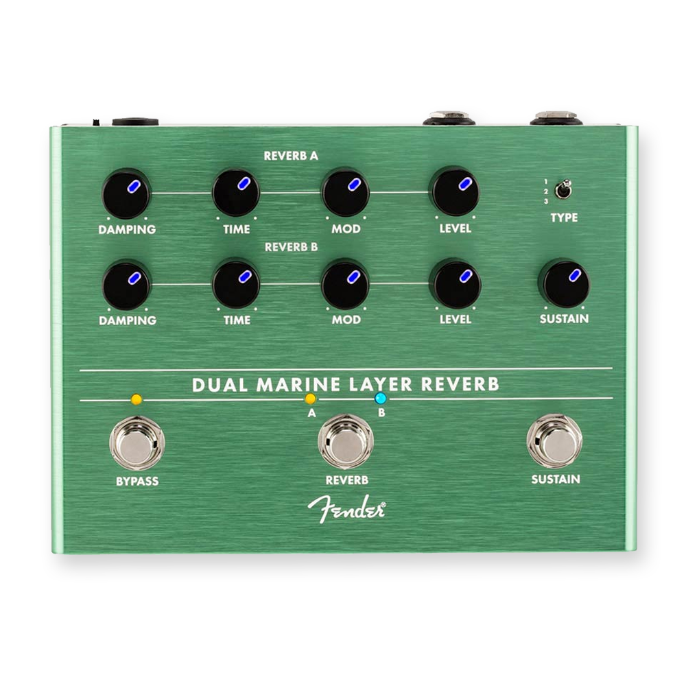 Fender Dual Marine Layer reverb effect pedaal 0234563000