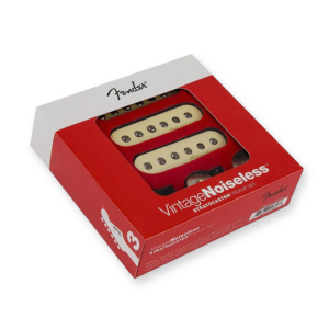 Fender Vintage Noiseless strat pickup set, aged white 0992115000