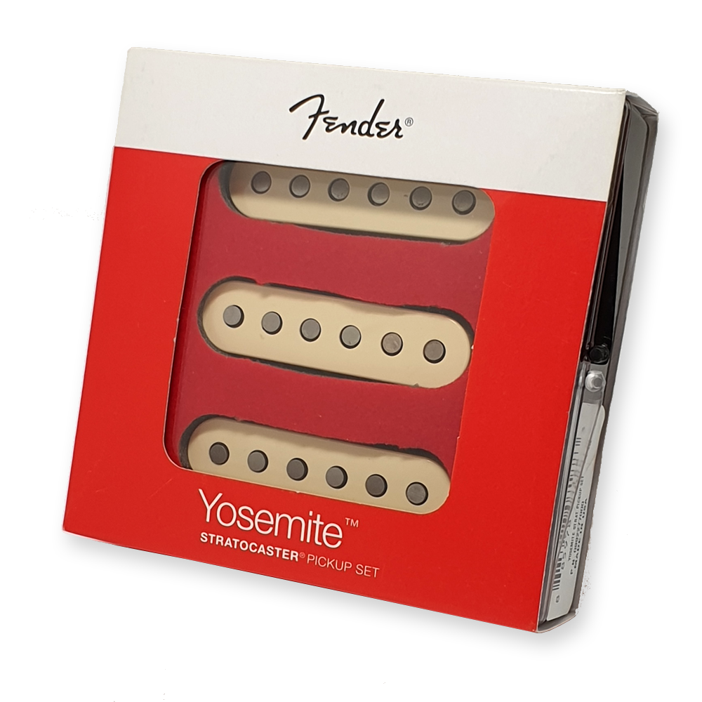 Fender Yosemite strat pickup set, aged white 0992277000