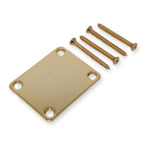 Fender neck plate, gold 0991447200
