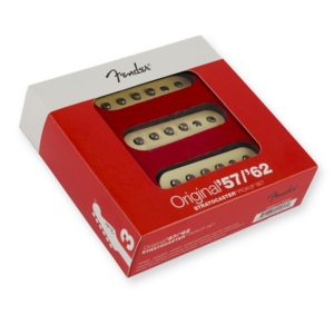 Fender Original 57/62 strat pickup set, parchment 0992117000