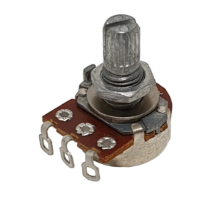 Fleor 500K mini potmeter, logaritmisch, 7mm inbouw