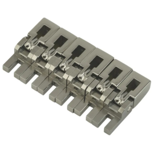 Floyd Rose FR1BSSBNP bridge saddle set black nickel