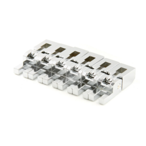 Floyd Rose FR1BSSCP bridge saddle set chrome