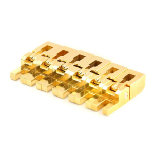 Floyd Rose FR1BSSGP bridge saddle set gold