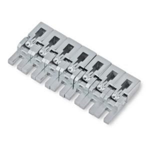 Floyd Rose FR7BSSCP 7-string bridge saddle set chrome