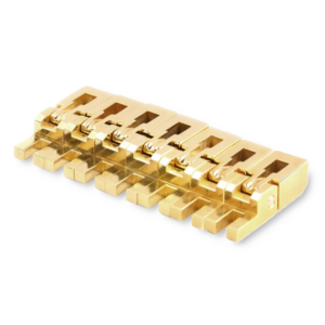 Floyd Rose FR7BSSGP 7-string bridge saddle set gold